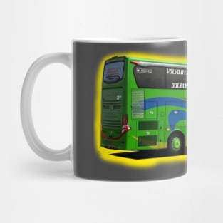 double decker bus Mug